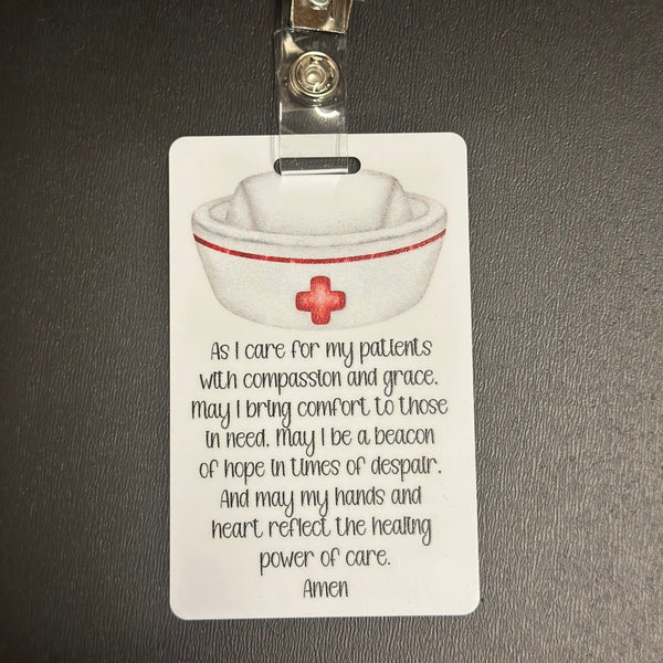Nurses Prayer Badge