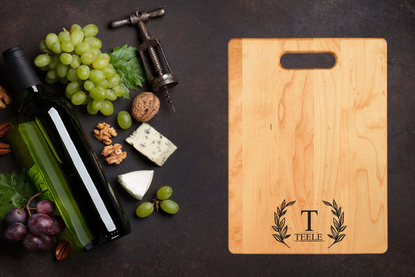 Personalized Last Name Cutting Board