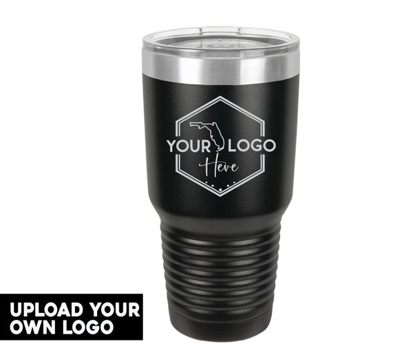 Logo 30 oz. Tumbler w/Clear Lid