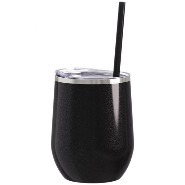 Warning The Girls 12oz Wine Tumbler