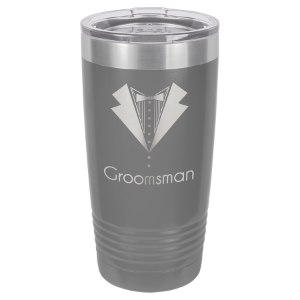 Custom 20 oz. Tumbler w/Clear Lid