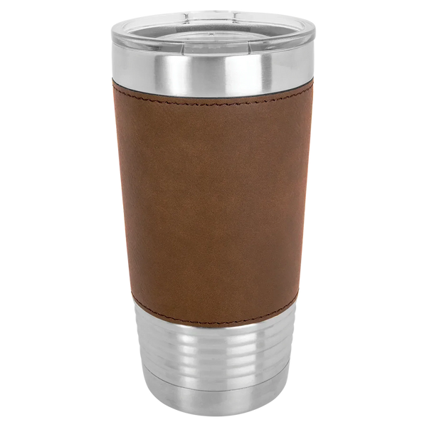 BBQ Timer Leatherette Tumbler