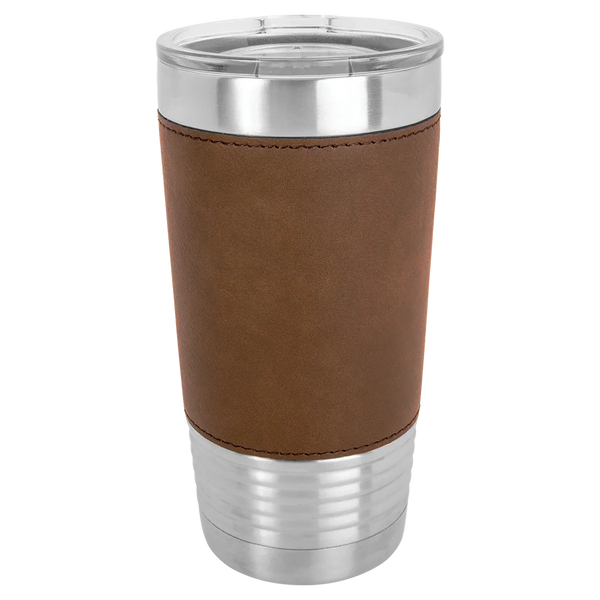 Grillin and Chillin Leatherette Tumbler