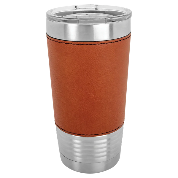 Hot Stuff Coming Through Leatherette Tumbler