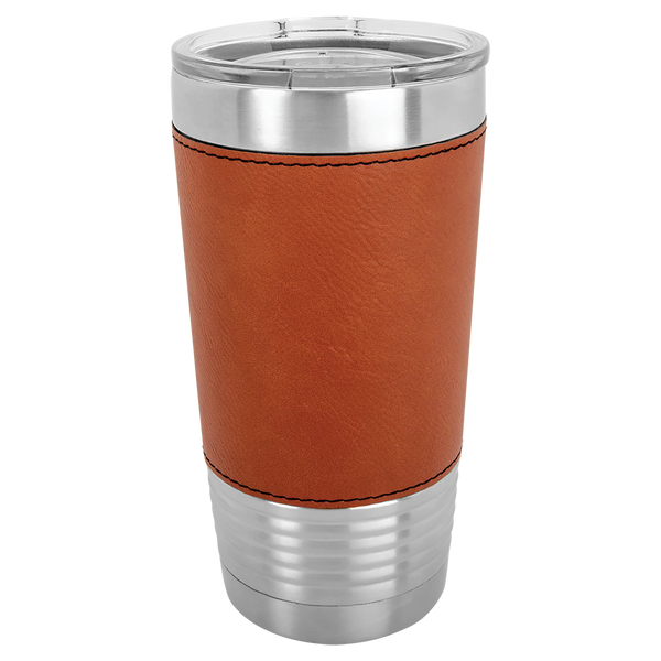 Your Logo Leatherette Tumbler