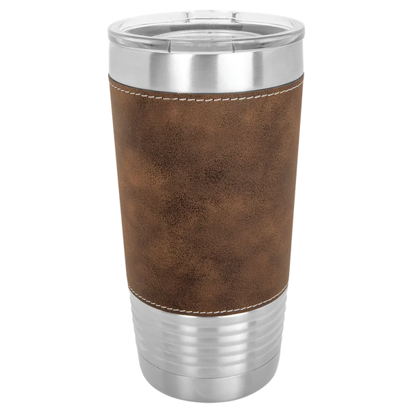 Grillin and Chillin Leatherette Tumbler