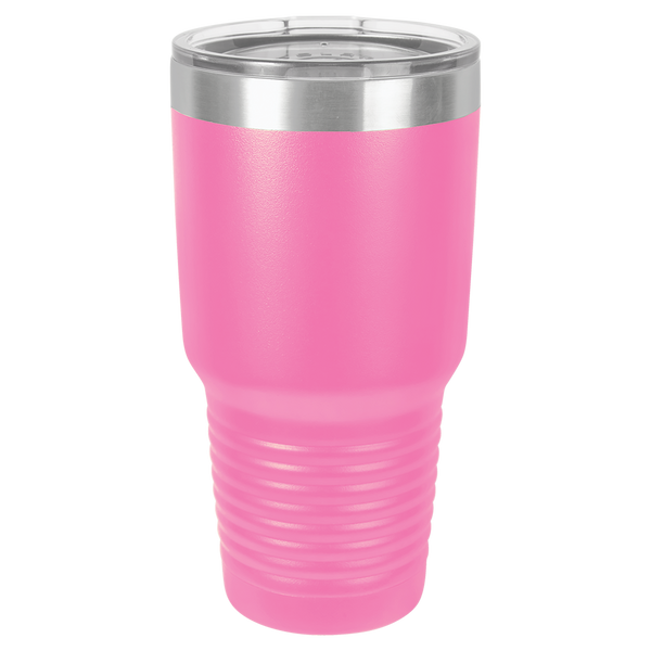 Logo 30 oz. Tumbler w/Clear Lid