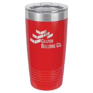 Custom 20 oz. Tumbler w/Clear Lid