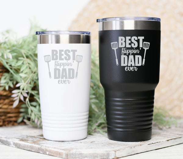 Best Flipping Dad Tumbler