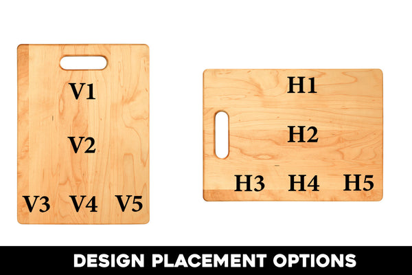 Personalized Last Name Cutting Board