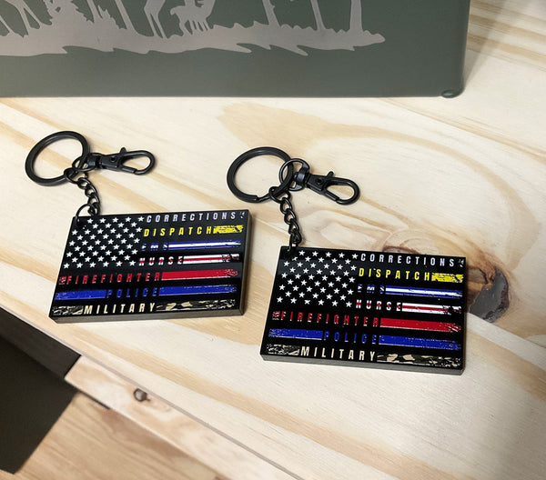 First Responders Keychain